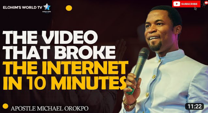 The Video That Broke The Internet In 10 Minutes || Apostle Orokpo Michael (Video)