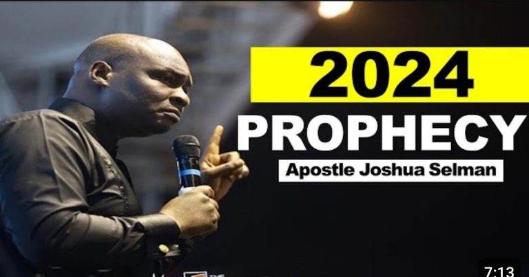Apst Joshua Selman – 2024 Prophecy